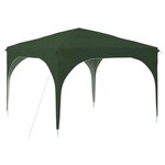 vidaXL Tente de fête pop-up 290 x 290 x 245 cm Vert