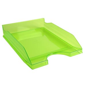 Corbeille à courrier Ecotray Linicolor - Vert pomme x 10 EXACOMPTA