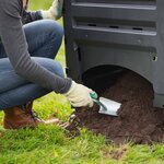 Nature Bac à compost 300 L Noir