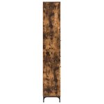 vidaXL Meuble de salle de bain haut Chêne fumé 31.5 x 33 x 190 cm