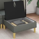 vidaXL Sofa avec rangement Tissu