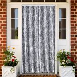 vidaXL Moustiquaire argenté 118x220 cm chenille