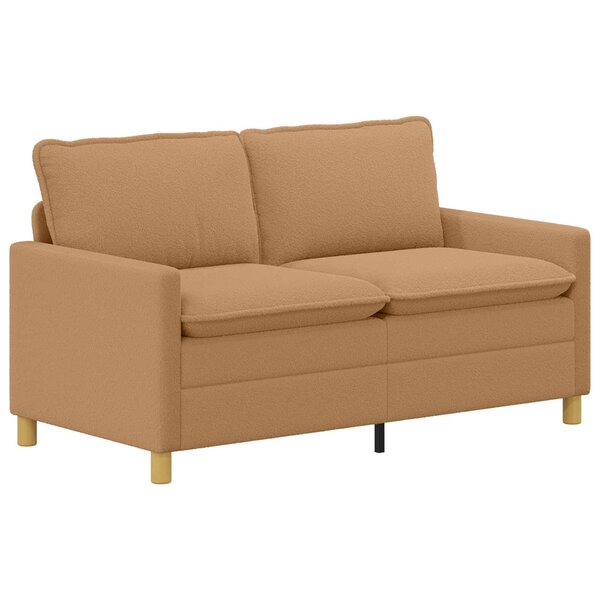 vidaXL Canapé Beige 156 x 81 x 87 5 cm Tissu