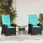 vidaXL Chaise de jardin 56 x 64 x 94 cm acier