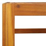 vidaXL Table basse 68x68x29 cm bois d'acacia massif