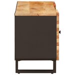 vidaXL Meuble TV Marron 105 x 33 x 46 cm Bois de mangue massif