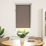 Store enrouleur occultant marron 40 x 100 cm