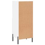 vidaXL Buffet blanc 34 5x34x90 cm bois d'ingénierie