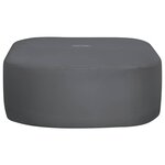 Bestway Housse Gris 201 x 201 x 80 cm PVC et POM