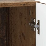 vidaXL Cabinet de chevet 2 Pièces Bois ancien 43 x 34 5 x 47 cm