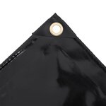 vidaXL Bâche de protection 650 g/m² 3x4 m Noir