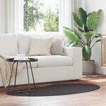 vidaXL Tapis Anthracite 80 x 150 cm Polyester