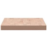 vidaXL Dessus de table 100x50x4 cm rectangulaire bois massif de hêtre