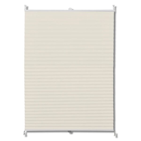 vidaXL Store plissé 70x200 cm Crème