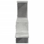 vidaXL Étagère murale gris béton 104x15x49 cm bois d'ingénierie