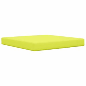 vidaXL Coussin de canapé d'extérieur Vert 80 x 80 x 8 cm Polyester