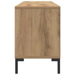 vidaXL Meuble TV chêne artisanal 150x30x44 5 cm bois d'ingénierie