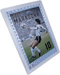 Monnaie DIEGO MARADONA Poster 1 Oz Argent 5$ Samoa 2026 (PRÉCOMMANDE)