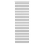 vidaXL Store zèbre gris clair largeur du tissu 80 9 cm polyester