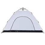 vidaXL Tente de camping 4 personnes tissu occultant libération rapide