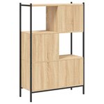 vidaXL Bibliothèque chêne sonoma 72x28x109 cm bois d'ingénierie