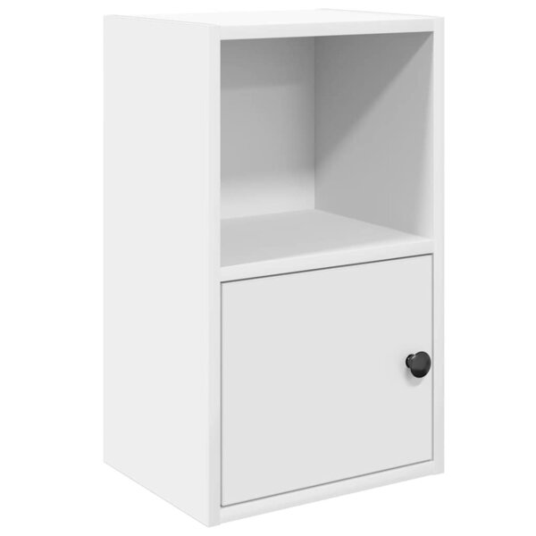vidaXL Bibliothèque blanc 31x24x52 cm bois d'ingénierie