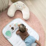 Tapis d'éveil et siege d'activités 4 en 1 Cozy Prop Nate  5 jouets sensoriels