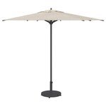 vidaXL Pied de parasol Gris foncé 48 x 48 x 32 cm