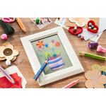 Crayon WOODY 3 en 1 Extra large violet foncé STABILO
