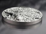 Pièce de monnaie en Argent 20 Dollars g 93.3 (3 oz) Millésime 2025 Silver Burst RHINO
