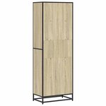 vidaXL Bibliothèque chêne sonoma 60x35x170 5 cm bois d'ingénierie