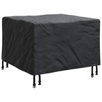 vidaXL Housse de meubles d'extérieur Noir 60 x 60 x 45 cm Tissu 600D