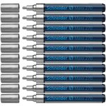 Marqueur peinture Maxx 270 argent x 10 SCHNEIDER