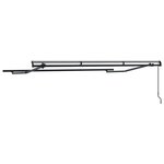 vidaXL Cadre de auvent Anthracite 3.5 x 2 m Métal