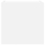 vidaXL Ensemble de meubles TV 4 Pièces Blanc Bois d'ingénierie