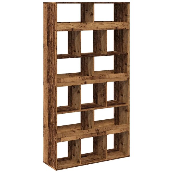 vidaXL Bibliothèque vieux bois 100x33x187 5 cm bois d'ingénierie