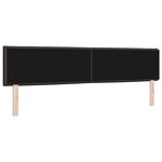 vidaXL Tête de lit Autre avec tête de lit Marron foncé 200 cm tissu