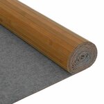 vidaXL Cloison de séparation marron largeur 600 cm hauteur 165 cm bambou