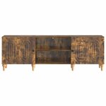 vidaXL Meuble TV 150 x 31 x 50 cm Chêne fumé Bois d'ingénierie