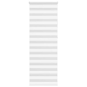vidaXL Store zèbre blanc 70x230 cm largeur du tissu 65 9 cm polyester