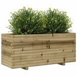 vidaXL Jardinière 110x40x49 5 cm bois de pin imprégné