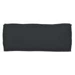 vidaXL Coussins de palette pour banc 2 Pièces Noir 100x40x8 cm Tissu Oxford