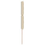 vidaXL Tête de lit LED avec bandes LED Crème 100 cm tissu