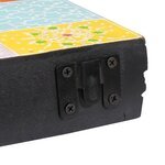 vidaXL Ensemble d'étagères murales 3 pièces 100x20x6 cm en bois massif de mangue