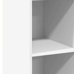 vidaXL Buffet blanc 40x41x124 cm bois d'ingénierie