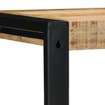 vidaXL Étagère murale 35x35x100 cm bois de manguier brut massif