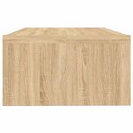 vidaXL Support de moniteur Chêne sonoma 42x24x13 cm Bois d’ingénierie