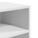 vidaXL Bibliothèque blanc 60x30x71 5 cm bois d'ingénierie