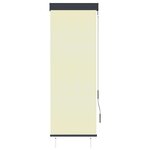 vidaXL Store roulant d'extérieur 60 x 250 cm Crème