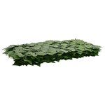 vidaXL Écran de balcon avec feuilles Vert 200 x 150 cm